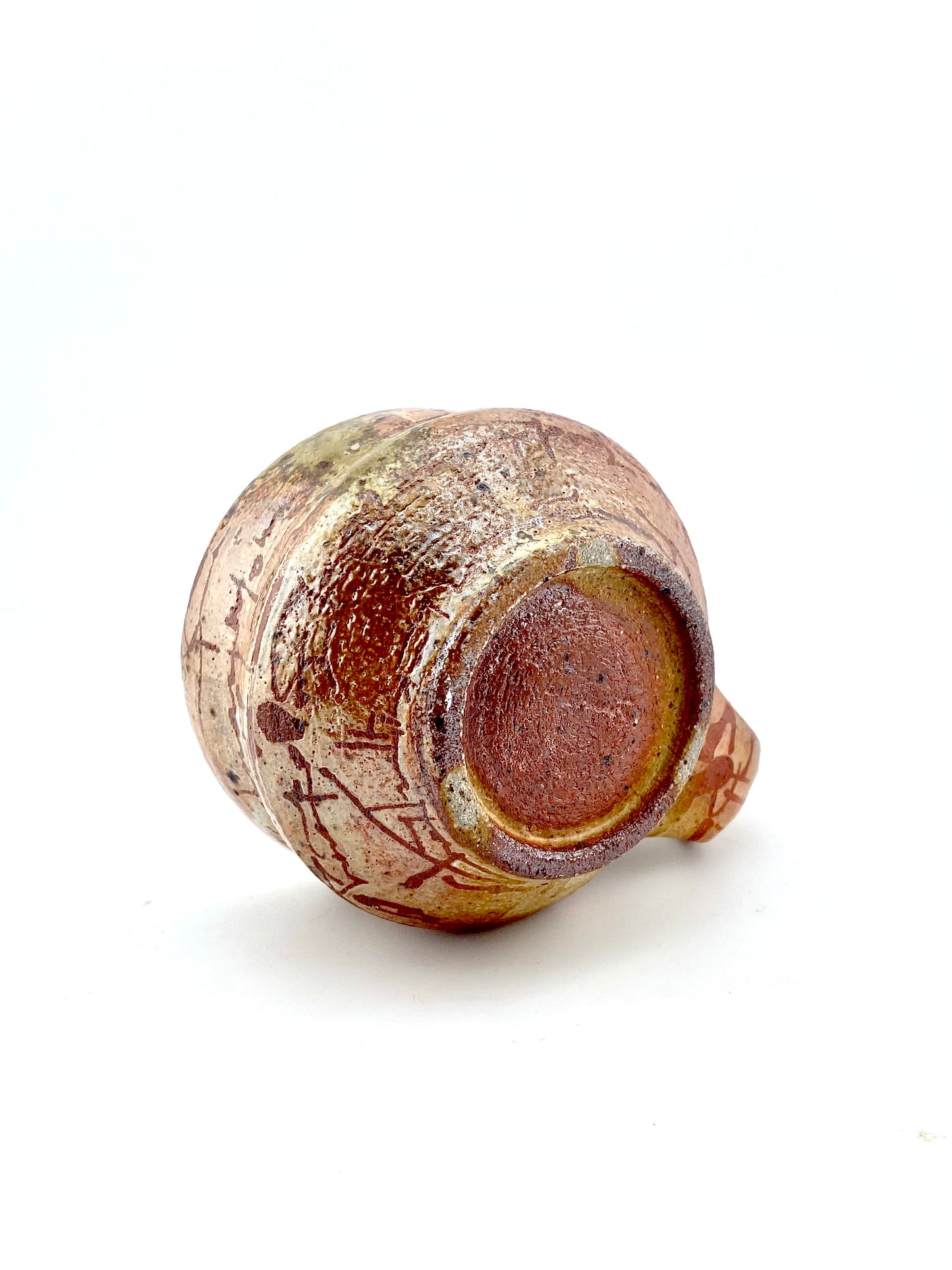 wood fired script mug 2