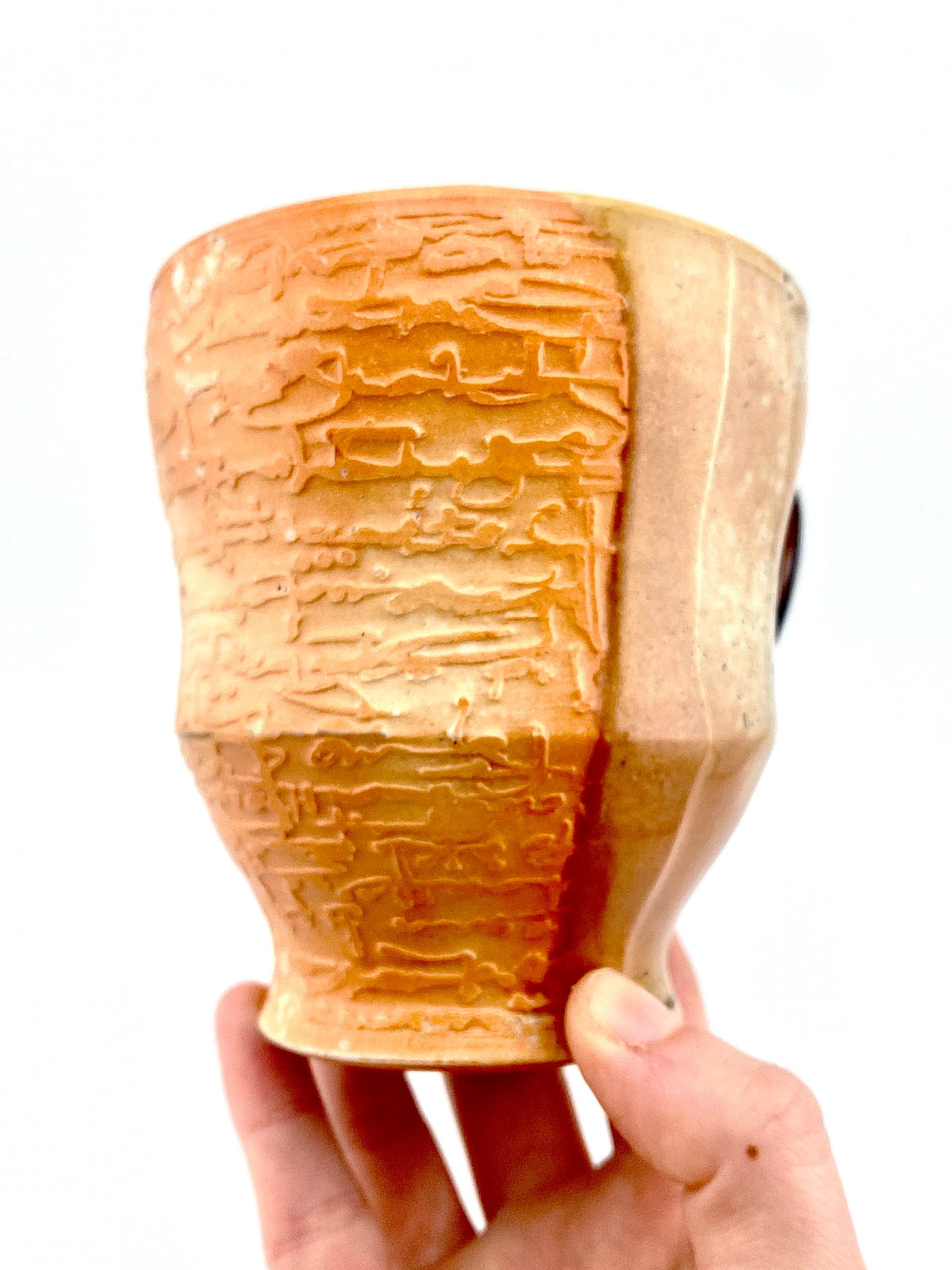 wood fired script mug 4