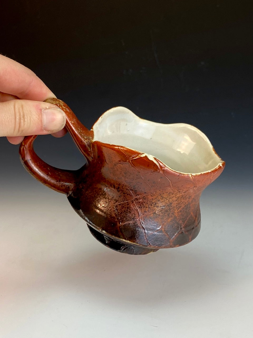 wood fired teacup