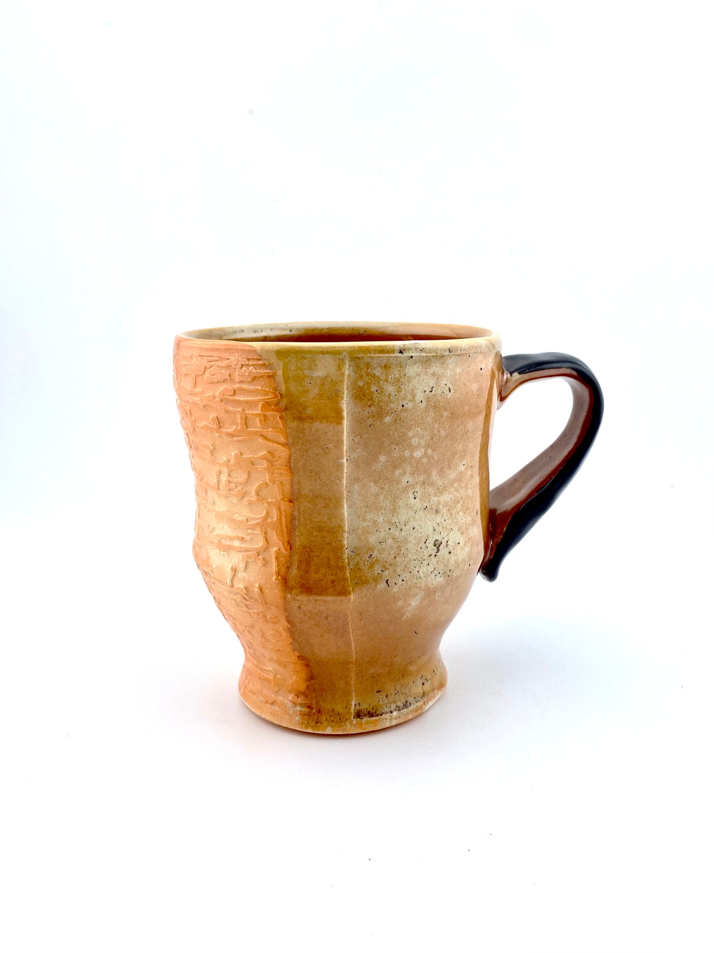 wood fired script mug 4