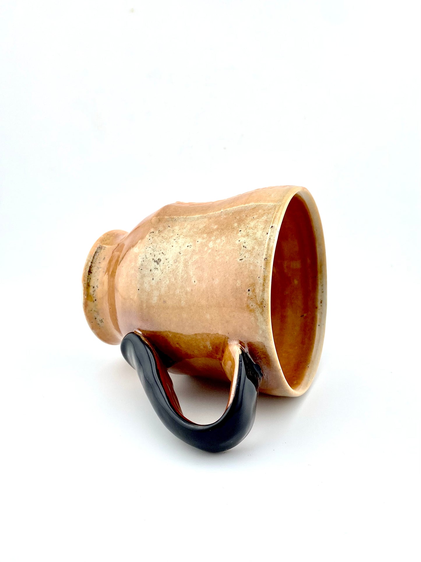 wood fired script mug 4