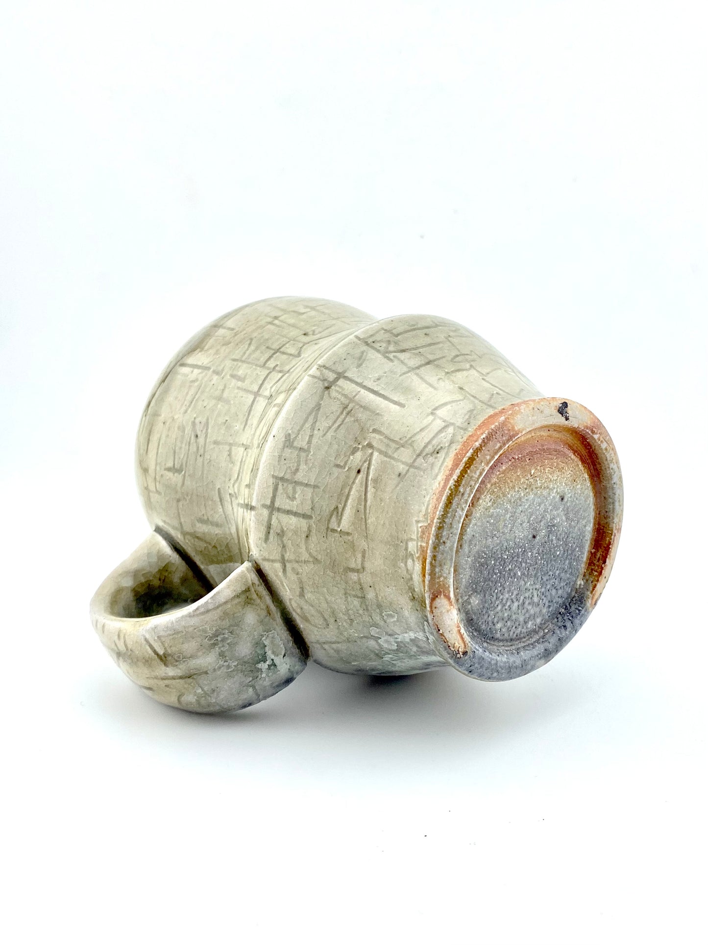 wood fired script mug 5