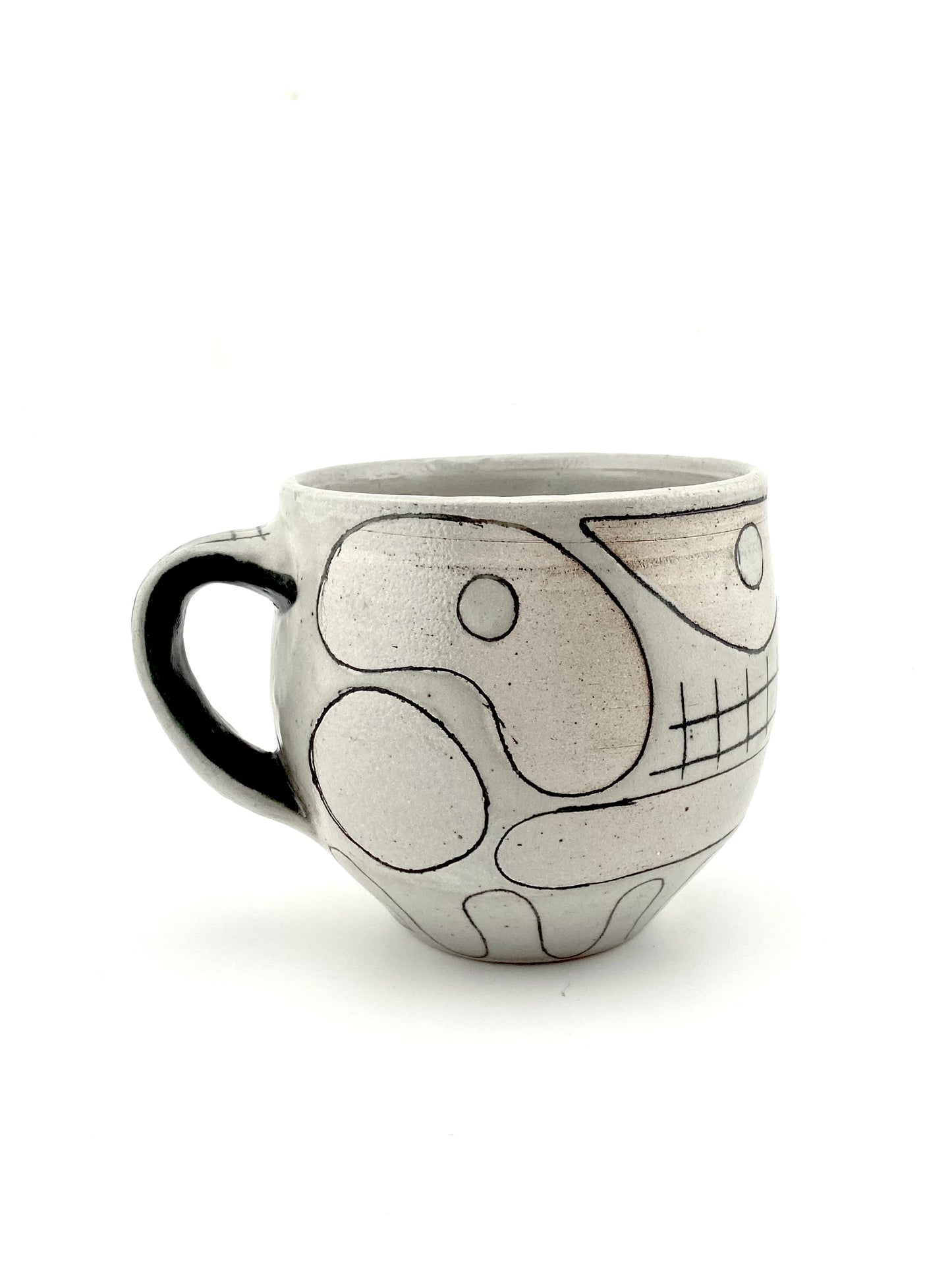 soda fired tools mug